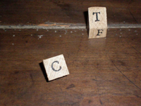 La Cabane Sul'Dos :: Jeu de dés en bois